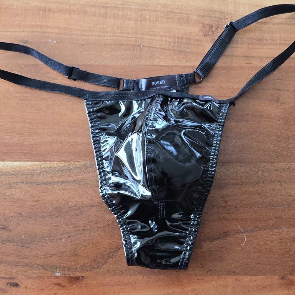 Mens Latex Gstring